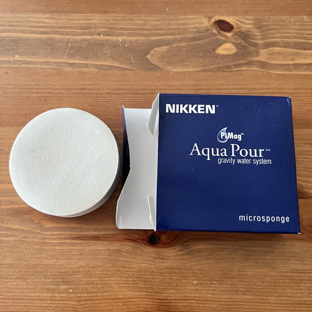 Nikken PiMag Aqua Pour Gravity Water System Microsponge 1362 Filter Micro Sponge
